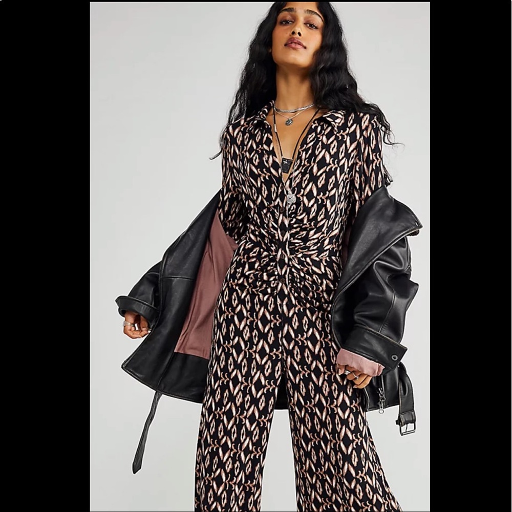 Free People NWT Shayla Jumpsuit Size M